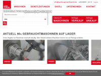 werkzeugmaschinen24.de Webseite Vorschau