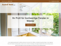 fenster-mehl.de Webseite Vorschau