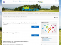 ronshausen.de Webseite Vorschau