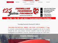 feuerwehr-fischbach.de Webseite Vorschau