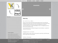 moebel-klug.de Webseite Vorschau