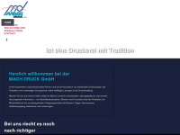 mach-druck.de Webseite Vorschau