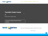 touristik-center-kunze.de Webseite Vorschau