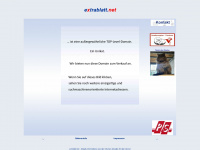 extrablatt.net Webseite Vorschau