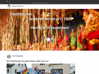 fischbachercarnevalverein.de Webseite Vorschau