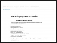 the-hairgangsters.de Webseite Vorschau