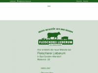 fleischerei-lieberum.de Webseite Vorschau