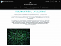 fleishmanhillard.de Webseite Vorschau