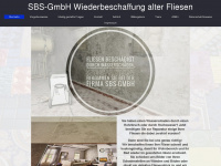 sbs-altfliesen.de Webseite Vorschau