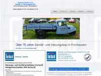 heizungsbau-gerhard.de Webseite Vorschau