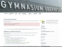 gymnasium-oberursel.de Webseite Vorschau