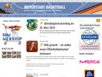 basketball-weiterstadt.de Webseite Vorschau