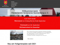 foerderverein-sonnenberg.de Webseite Vorschau