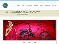 frame-factory.de Webseite Vorschau