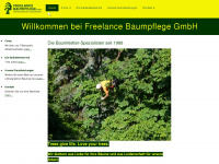 freelance-baumpflege.de Webseite Vorschau