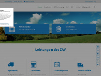zav-online.de Webseite Vorschau