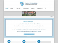 friedrich-wilhelm-schule.de Webseite Vorschau