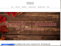 tierpietaet-weinheim.de Webseite Vorschau