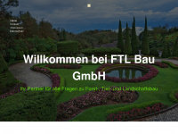 ftl-bau.de Webseite Vorschau