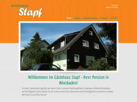 gaestehaus-stapf.de Webseite Vorschau