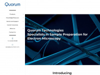 quorumtech.com Webseite Vorschau