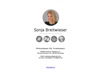 sonja-breitwieser.de Webseite Vorschau