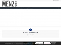 menz-gmbh.de Webseite Vorschau