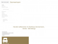 gasthaus-gonnermann.de Webseite Vorschau