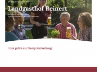 landgasthof-reinert.de Webseite Vorschau