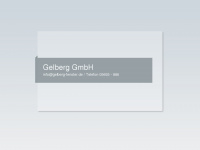 gelberg-fenster.de Webseite Vorschau