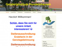 gelstertalschule.de Webseite Vorschau