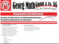 georgmuth.de Webseite Vorschau