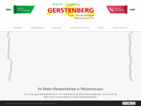 gerstenberg-maler.de Webseite Vorschau