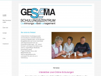 gesema-schulung.de Webseite Vorschau