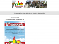 gewerbeverein-grossauheim.de Webseite Vorschau
