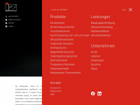 iba-sensorik.de Webseite Vorschau