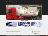 wuerz-fuelltechnik.de Webseite Vorschau