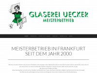 glaserei-uecker.de Webseite Vorschau
