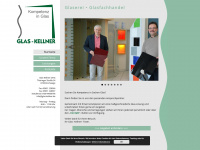 glas-kellner.de Webseite Vorschau