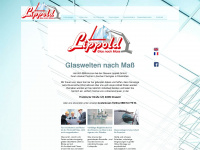 glas-lippold.de Webseite Vorschau