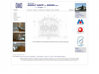 happ-metallbau.de Webseite Vorschau