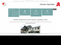 glocken-apotheke-sinn.de Webseite Vorschau