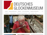 glockenmuseum.de Webseite Vorschau