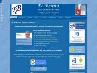 pc-benno.de Webseite Vorschau