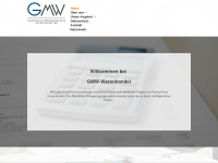 gmw-warenhandel.de Webseite Vorschau
