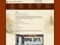 gold-baehr.de Webseite Vorschau