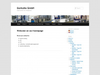 gorkotte-gmbh.de Webseite Vorschau
