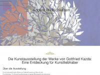 gottfried-kazda.de Webseite Vorschau