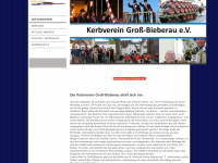 kerbverein.de Webseite Vorschau