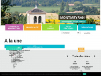 montmeyran.fr Webseite Vorschau